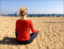 Медитация на пляже